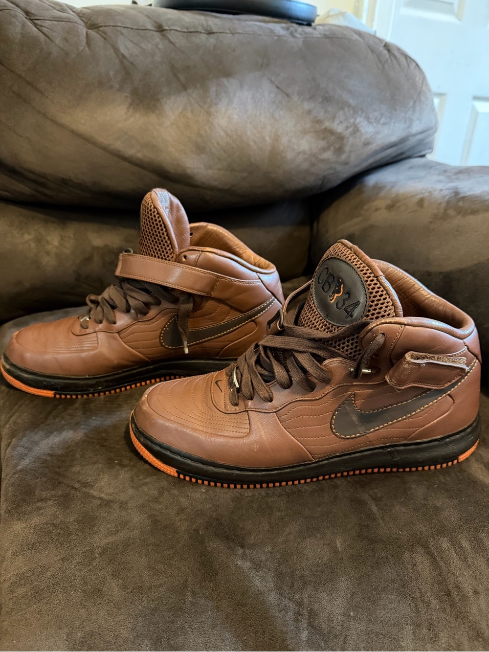 RARE Nike Air Force 1 Mid Supreme CB34 Barkley Pack 317294-221 Men’s Sz 12